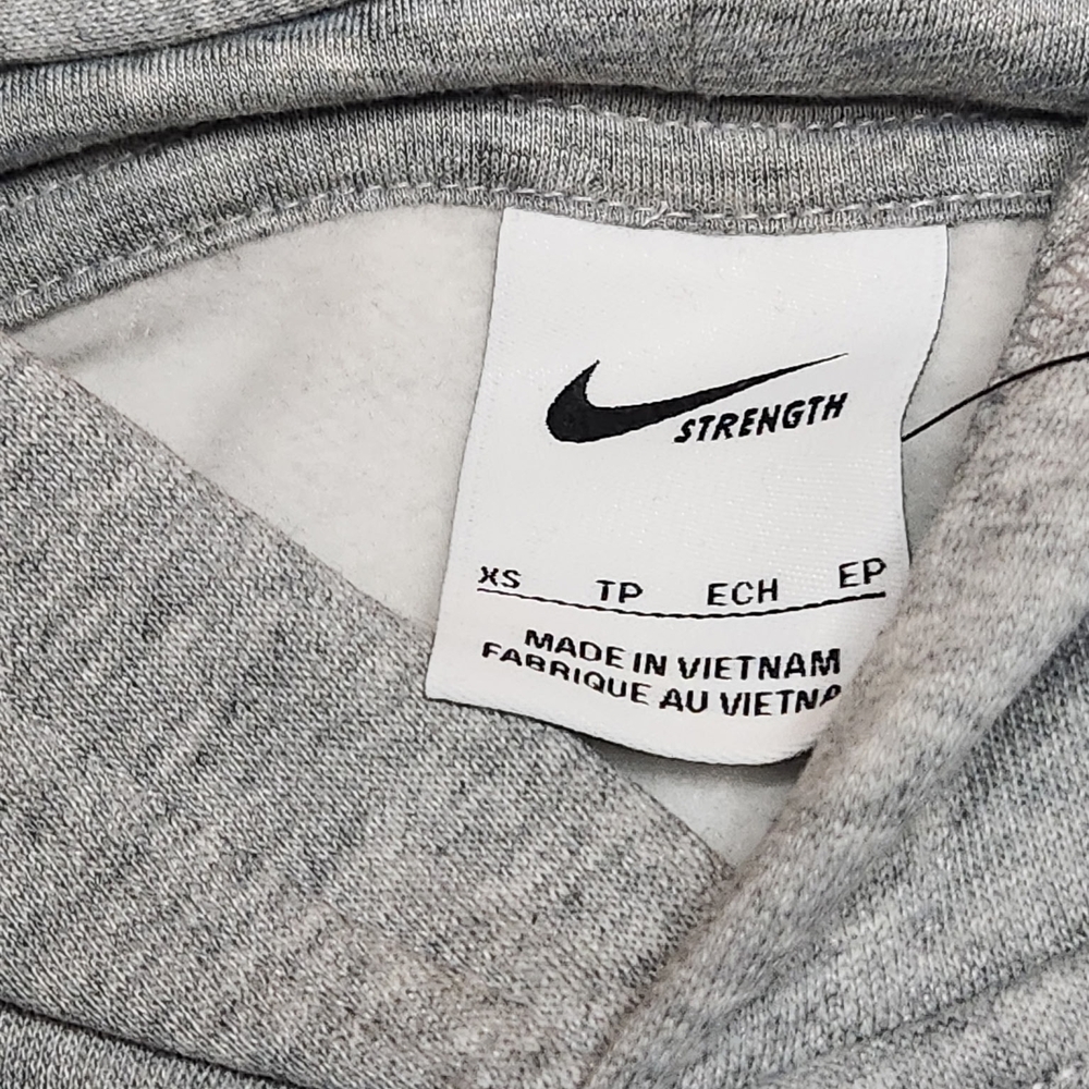 Nike Unisex Strength Gray Hoodie - Picture 3 of 5